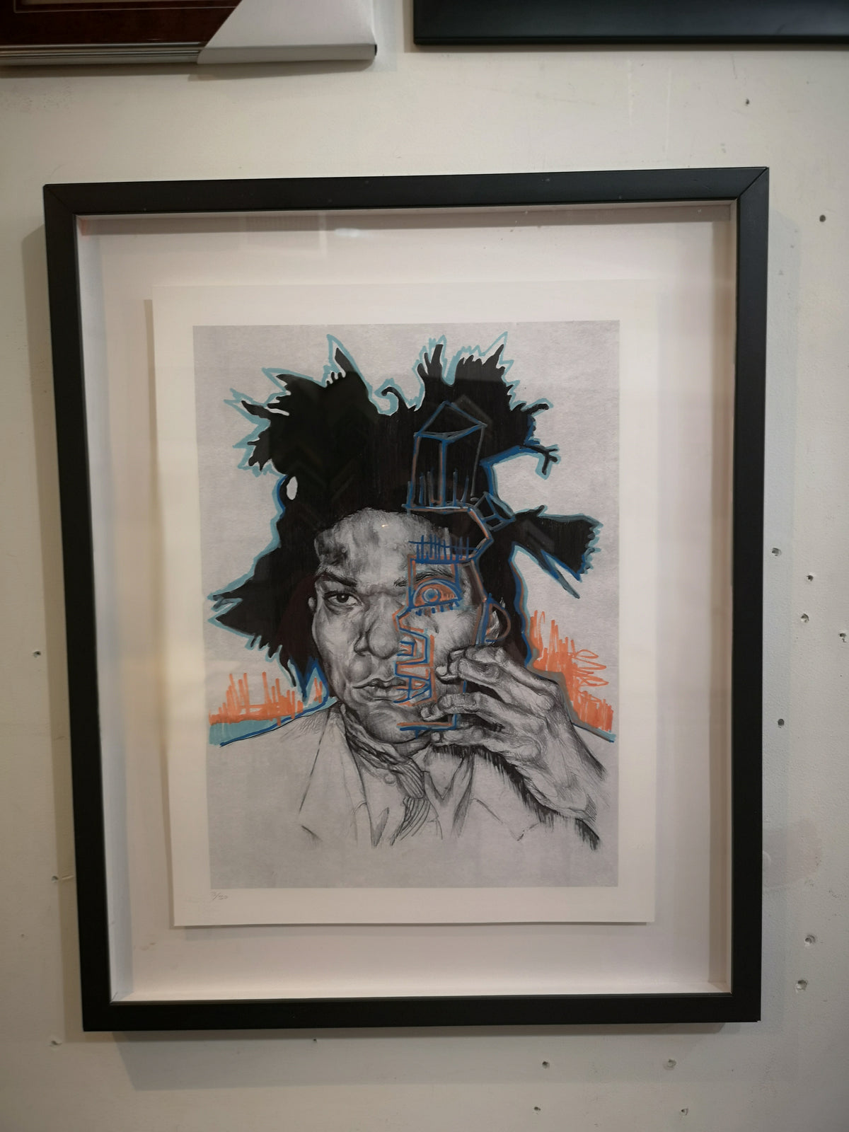 Metamorphosis of the Neo-Expressionist (Blue) -Sydney James