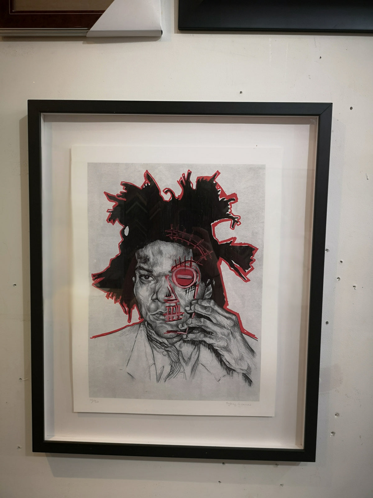 Metamorphosis of the Neo-Expressionist (Red) -Sydney James