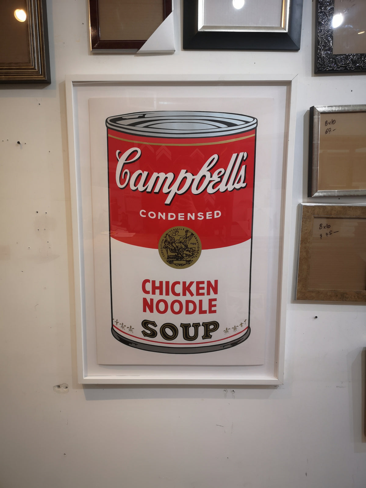 Campbells Soup – Chicken Noodle -Sunday B Morning (after Andy Warhol)