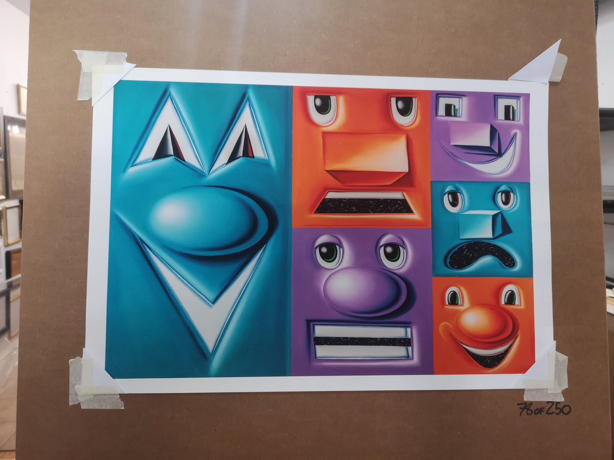 Blockheads -Kenny Scharf