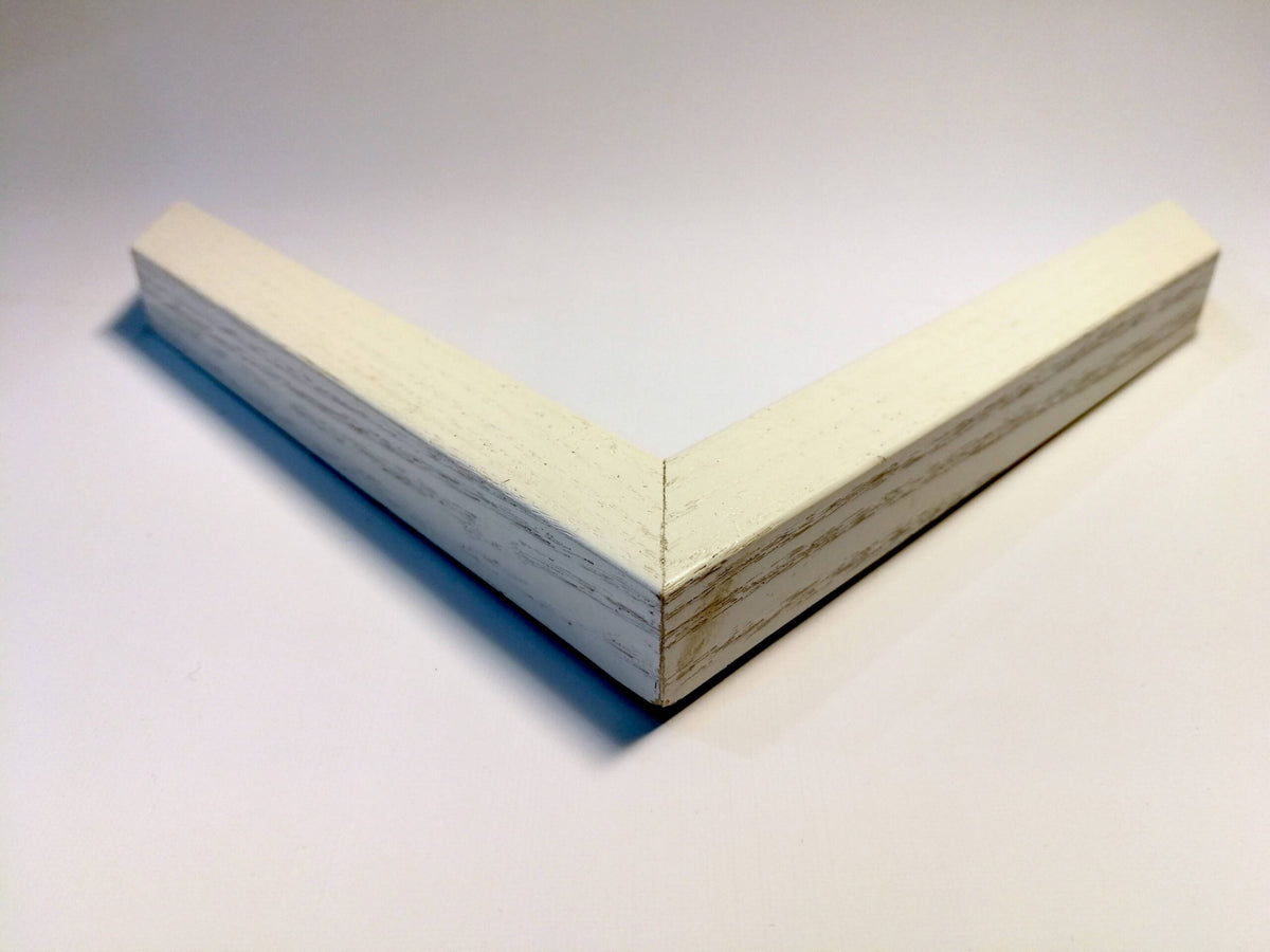 Ash White Gallery Style 3/4” Depth Picture Frame - 6"X8"