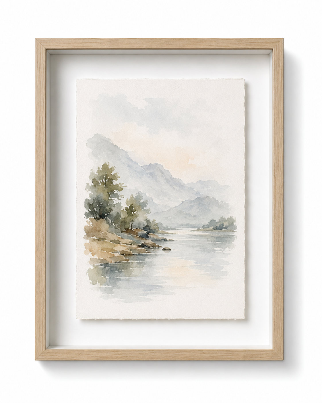 Custom framed artwork at Victor Gallery Toronto